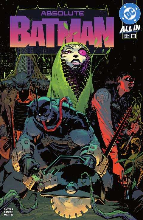 Cover of Absolute Batman #18 from Julian's digital comics library.