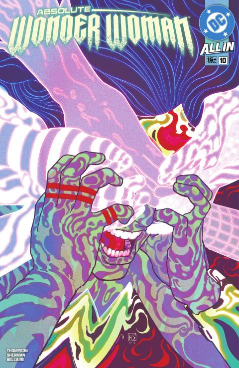 Cover of Absolute Wonder Woman #10 from Julian's digital comics library.