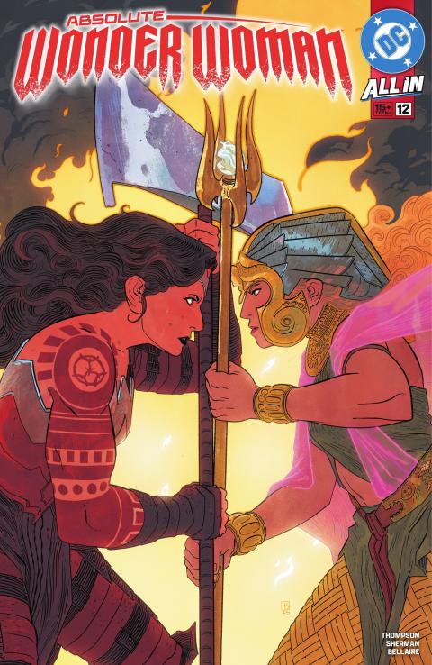 Cover of Absolute Wonder Woman #12 from Julian's digital comics library.