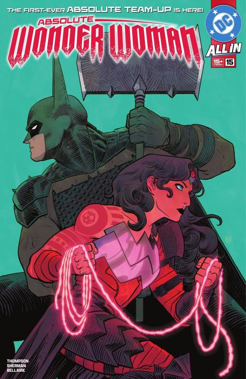 Cover of Absolute Wonder Woman #15 from Julian's digital comics library.