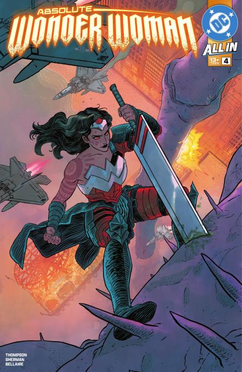 Cover of Absolute Wonder Woman #4 from Julian's digital comics library.