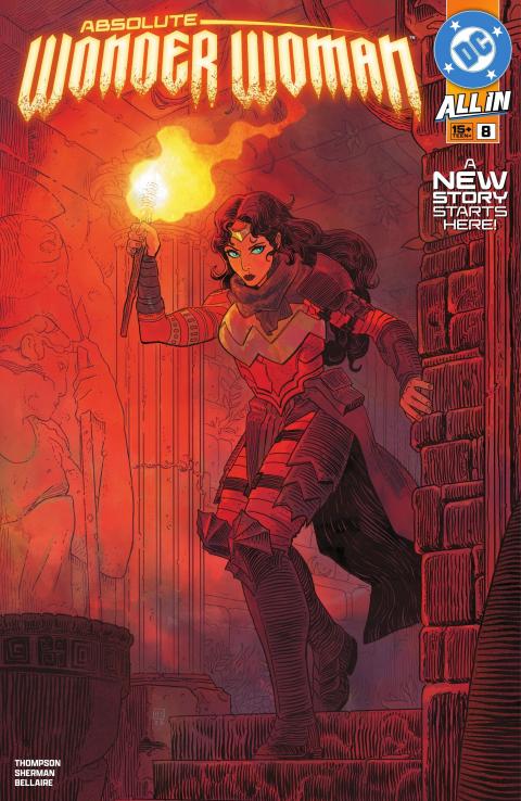 Cover of Absolute Wonder Woman #8 from Julian's digital comics library.