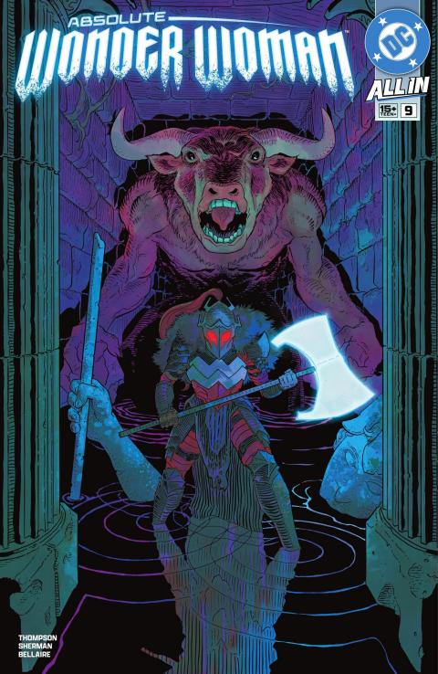 Cover of Absolute Wonder Woman #9 from Julian's digital comics library.